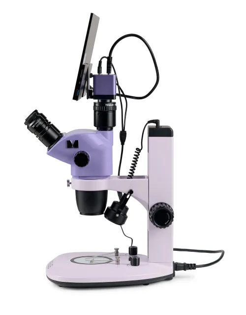 photograph MAGUS Stereo D7T LCD BASE Digital Stereomicroscope,  9