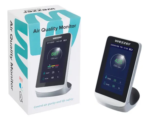 picture Levenhuk Wezzer Air MC60 Air Quality Monitor,  3