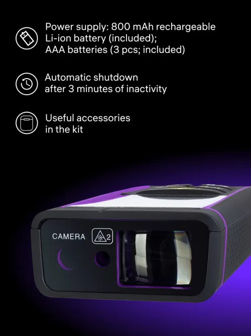 photo Ermenrich PRO LR100 Laser Meter, with camera,  12