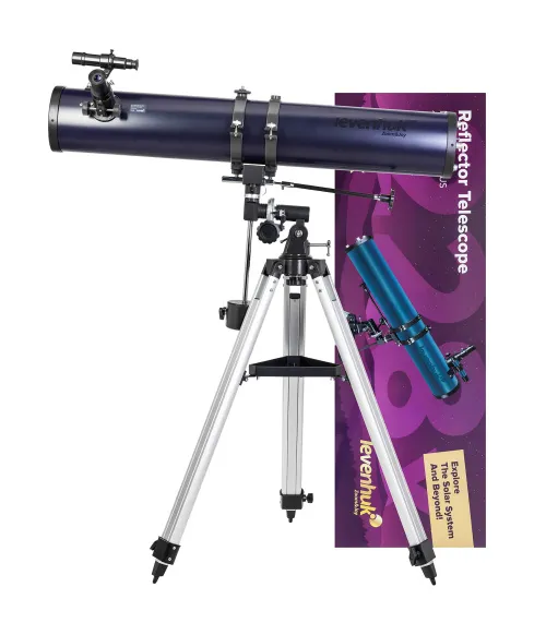 photograph Levenhuk New Skyline PLUS 114/900 EQ1 Telescope,  2