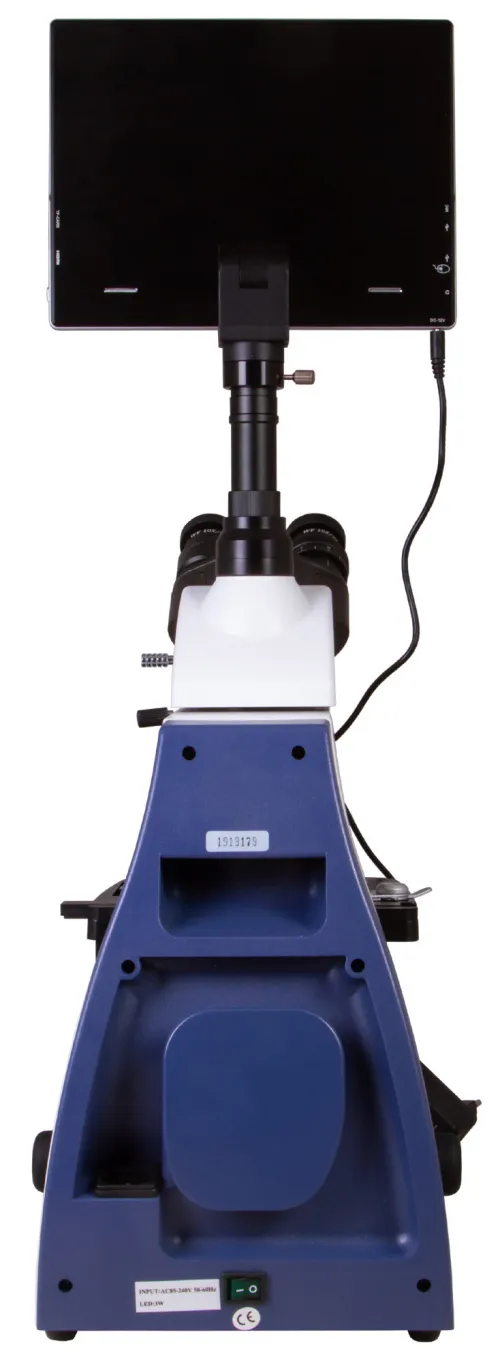 photograph Levenhuk MED D30T LCD Digital Trinocular Microscope,  7