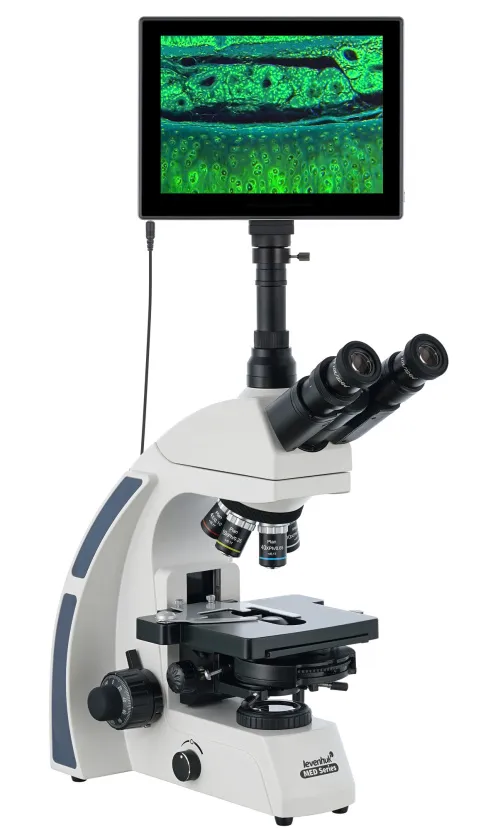 picture Levenhuk MED D45T LCD Digital Trinocular Microscope,  5