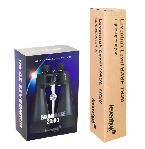 photo Levenhuk Bruno BASE 20x80 Binoculars and Tripod Set  ,  17