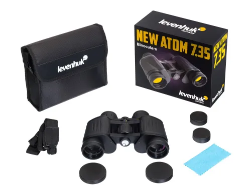 photo Levenhuk New Atom 7x35 Binoculars,  4