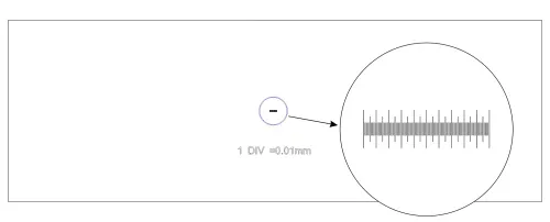 picture MAGUS CS1 Calibration Slide (0.01),  4