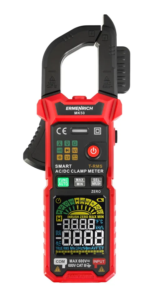 photo Ermenrich Ping MK50 Digital Clamp Meter,  3