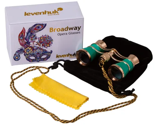image Levenhuk Broadway 325C Opera Glasses with Chain,  2