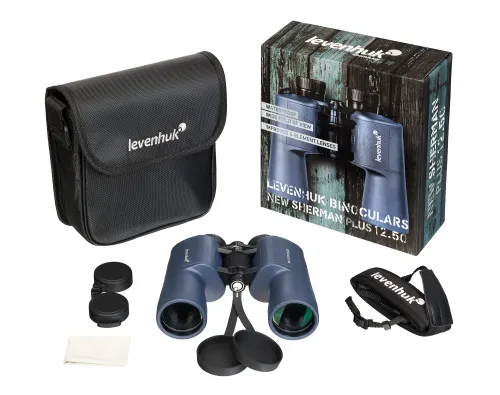 picture Levenhuk New Sherman PLUS 12x50 Binoculars,  4