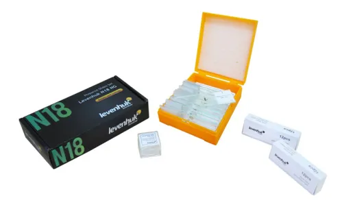 picture Levenhuk N18 NG Prepared Slides Set,  2