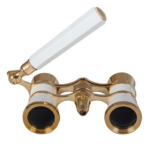 photo Levenhuk Broadway 325N Opera Glasses (lorgnette with LED light),  6