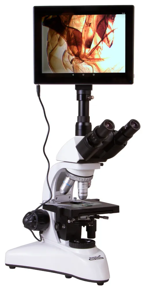 image Levenhuk MED D20T LCD Digital Trinocular Microscope,  4
