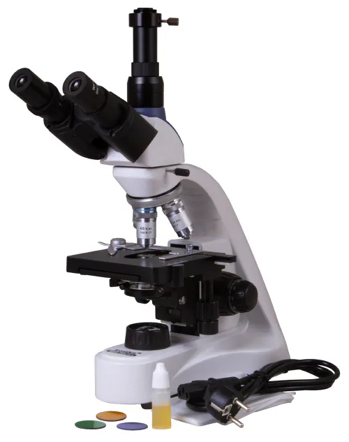 image Levenhuk MED 10T Trinocular Microscope,  2