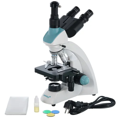 picture Levenhuk 500T Trinocular Microscope,  2