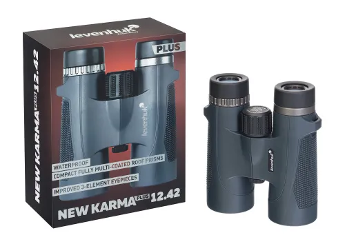 photograph Levenhuk New Karma PLUS 12x42 Binoculars,  5