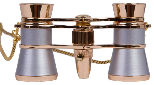 photo Levenhuk Broadway 325F Opera Glasses (with LED light and chain),  8