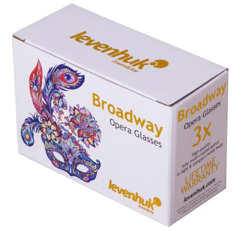 image Levenhuk Broadway 325C Opera Glasses with Chain,  13