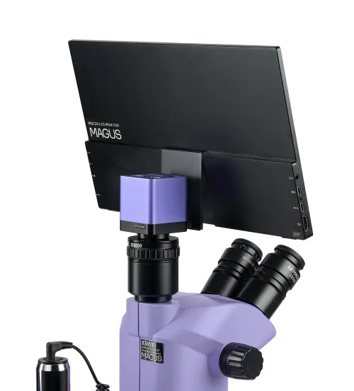 photograph MAGUS Stereo D8T LCD BASE Digital Stereomicroscope,  10
