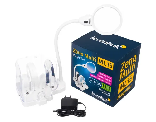 image Levenhuk Zeno Multi ML15 White Magnifier,  2