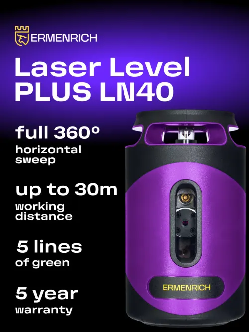 picture Ermenrich PLUS LN40 Laser Level,  9