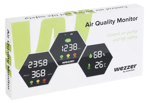photograph Levenhuk Wezzer Air PRO DM50 Air Quality Monitor,  9