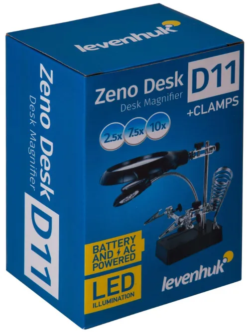 photo Levenhuk Zeno Desk D11 Magnifier - Exhibition Item,  2