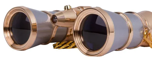 photo Levenhuk Broadway 325F Opera Glasses (with LED light and chain),  11
