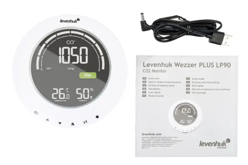 picture Levenhuk Wezzer PLUS LP90 CO₂ Monitor,  3