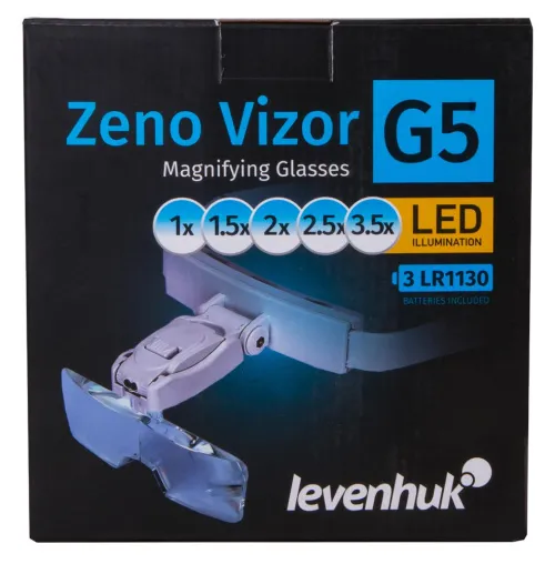 photo Levenhuk Zeno Vizor G5 Magnifying Glasses,  12