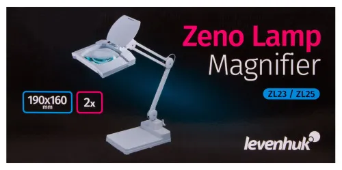 image Levenhuk Zeno Lamp ZL25 LED Magnifier - Exhibition Item,  10