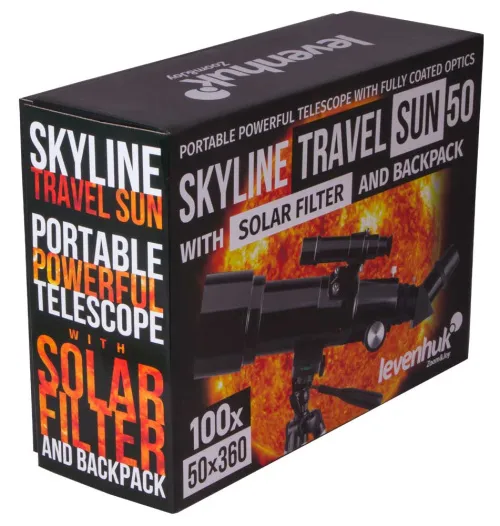 picture Levenhuk Skyline Travel Sun 50 Telescope,  15