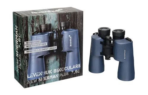 image Levenhuk New Sherman PLUS 7x50 Binoculars,  5