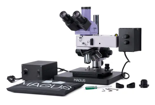picture MAGUS Metal D630 BD LCD Metallurgical Digital Microscope,  2