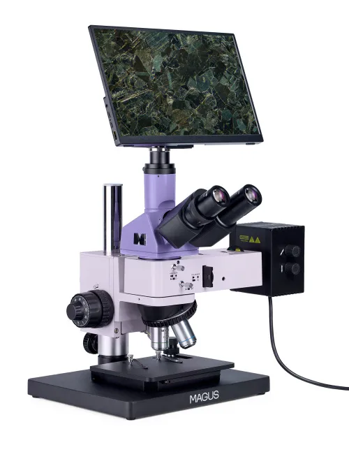picture MAGUS Metal D630 BD LCD Metallurgical Digital Microscope,  4