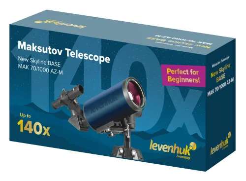 photograph Levenhuk New Skyline BASE МАК 70/1000 AZ-M Telescope ,  2