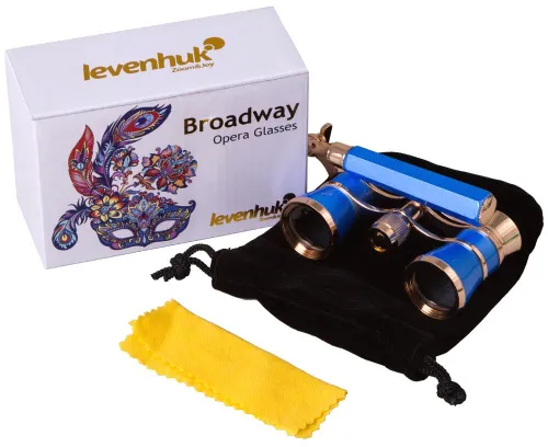 picture Levenhuk Broadway 325L Lorgnette Opera Glasses,  2