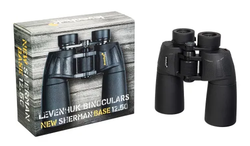 photo Levenhuk New Sherman BASE 12x50 Binoculars,  5