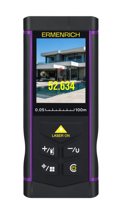 photo Ermenrich PRO LR100 Laser Meter, with camera,  4