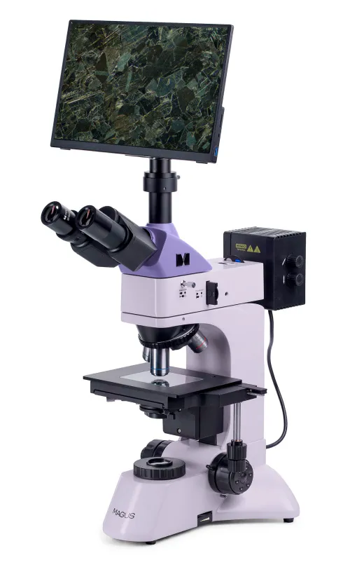 photo MAGUS Metal D600 BD LCD Metallurgical Digital Microscope,  3