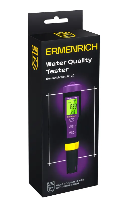 image Ermenrich Wett QT20 Water Quality Tester,  6