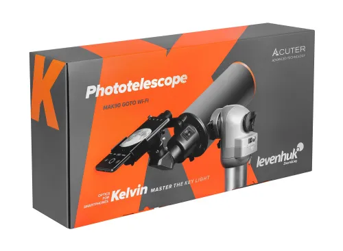 image Levenhuk Kelvin MAK90 AZ GOTO Wi-Fi Phototelescope,  16