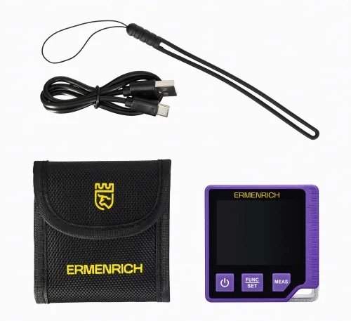 photograph Ermenrich Verk LQ60 3-in-1 Digital Level with Laser Meter,  2