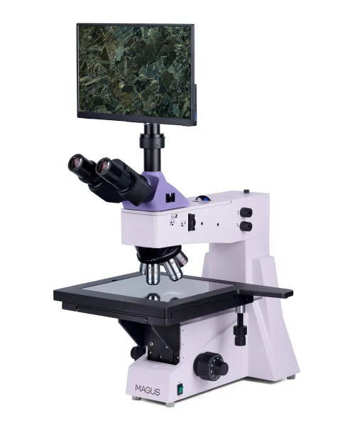 photograph MAGUS Metal D650 BD LCD Metallurgical Digital Microscope,  3