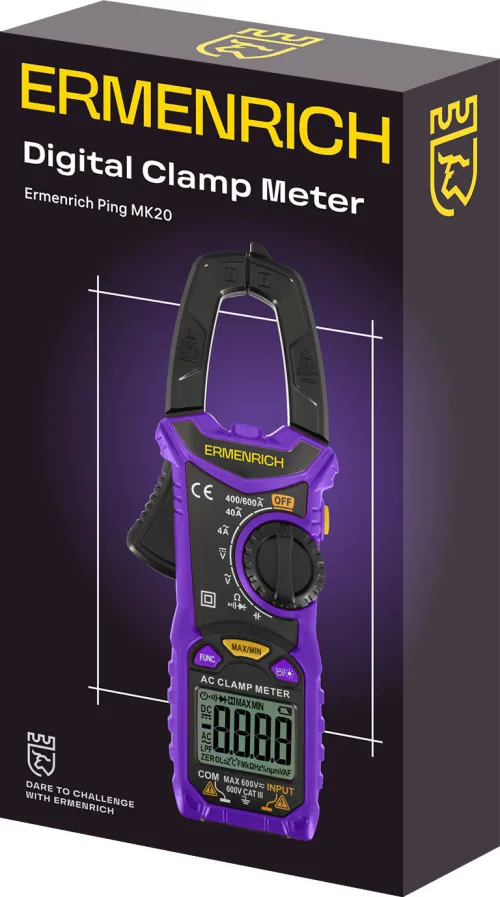 image Ermenrich Ping MK20 Digital Clamp Meter,  2