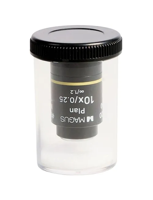 photo MAGUS 10PL60V Plan 10х/0.25 ∞/1.2 H60mm Objective,  5