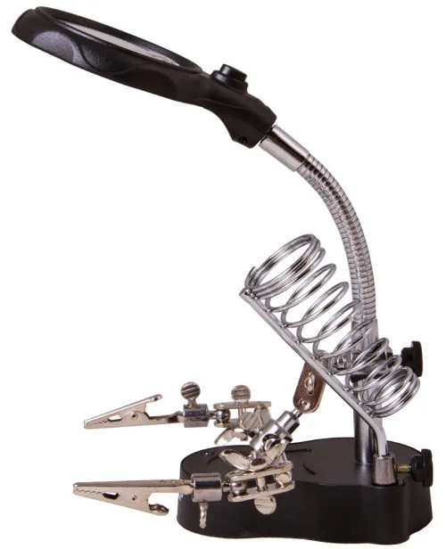 photo Levenhuk Zeno Desk D3 Magnifier,  4