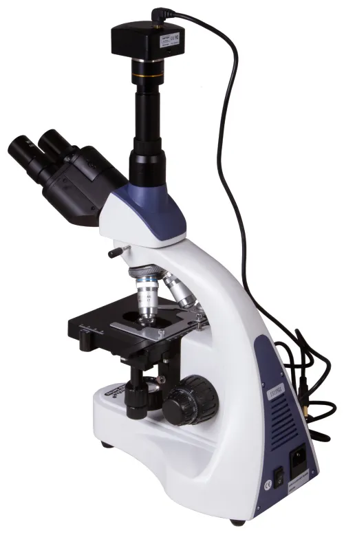 photo Levenhuk MED D10T Digital Trinocular Microscope,  9