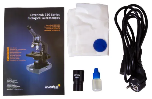 photograph Levenhuk 320 BASE Biological Monocular Microscope,  15