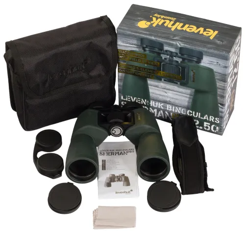 photograph Levenhuk Sherman PRO 12x50 Binoculars - Exhibition Item,  7