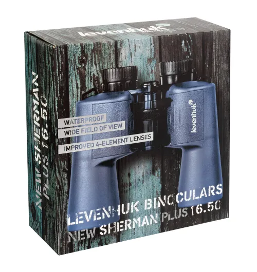 photo Levenhuk New Sherman PLUS 16x50 Binoculars,  13