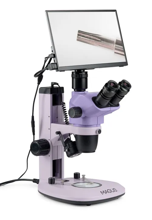 photograph MAGUS Stereo D7T LCD BASE Digital Stereomicroscope,  3